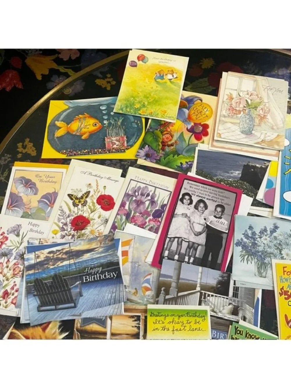Large Lot of Assorted Birthday Cards